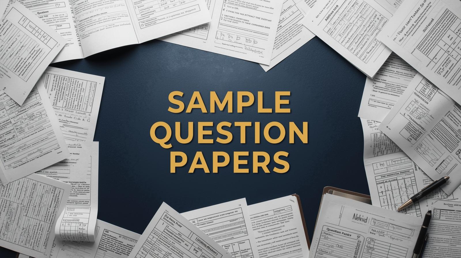 Sample Question Papers